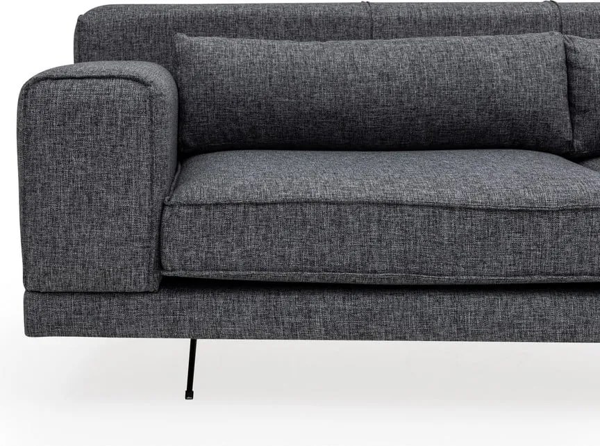 Тъмно сив ъглов диван , десен ъгъл Jivago - Artie