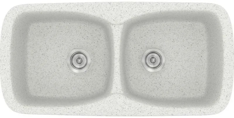 Мивка Sanitec 319-Granite White