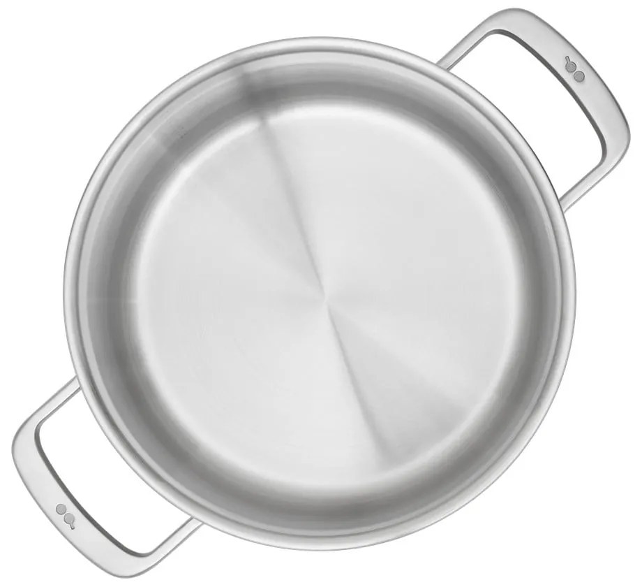 Касерола от неръждаема стомана с капак подходяща за индукционен котлон 5,5 l Lucca 3.0 – FABINI