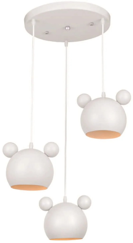 Полилей ELMARK Mickey-бял