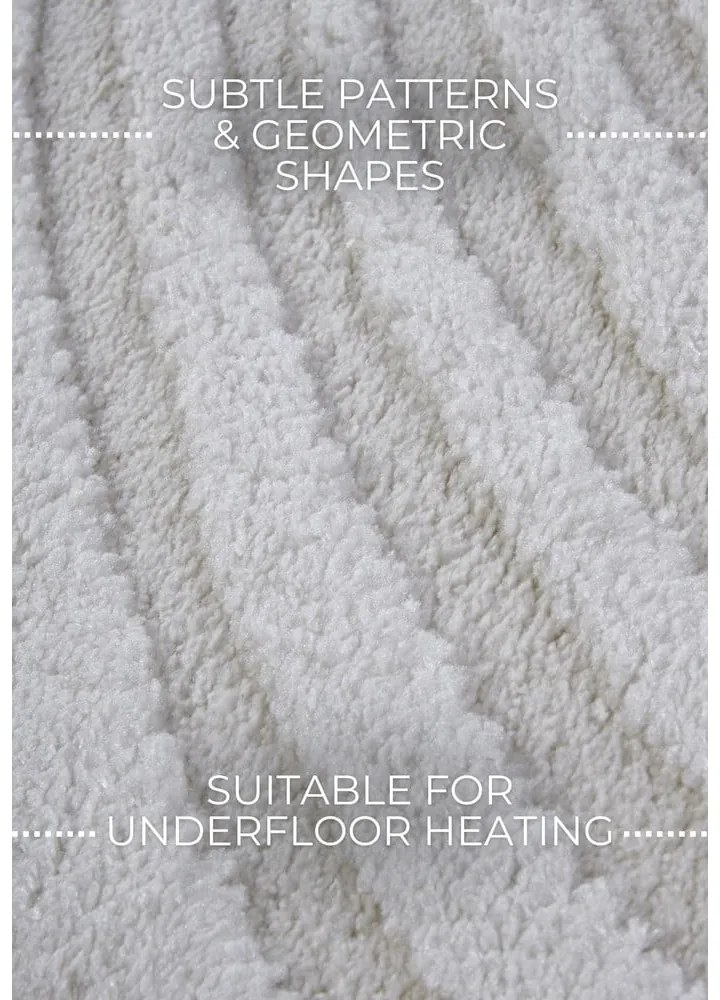 Кремав килим 200x280 cm Pigment Cream White – Elle Decoration