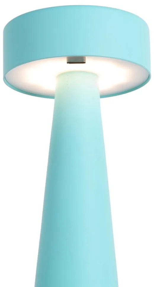 Тюркоазена LED настолна лампа (височина 16,5 cm) Mini LED Ring – Leitmotiv