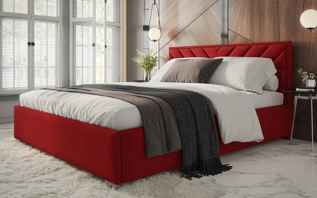 Тапицирана спалня за матрак 160/200 Мирели