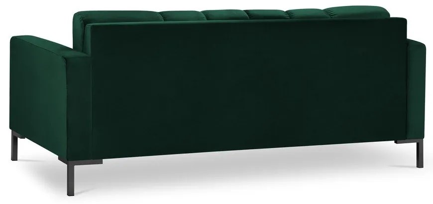 Тъмнозелен кадифен диван Bali - Cosmopolitan Design