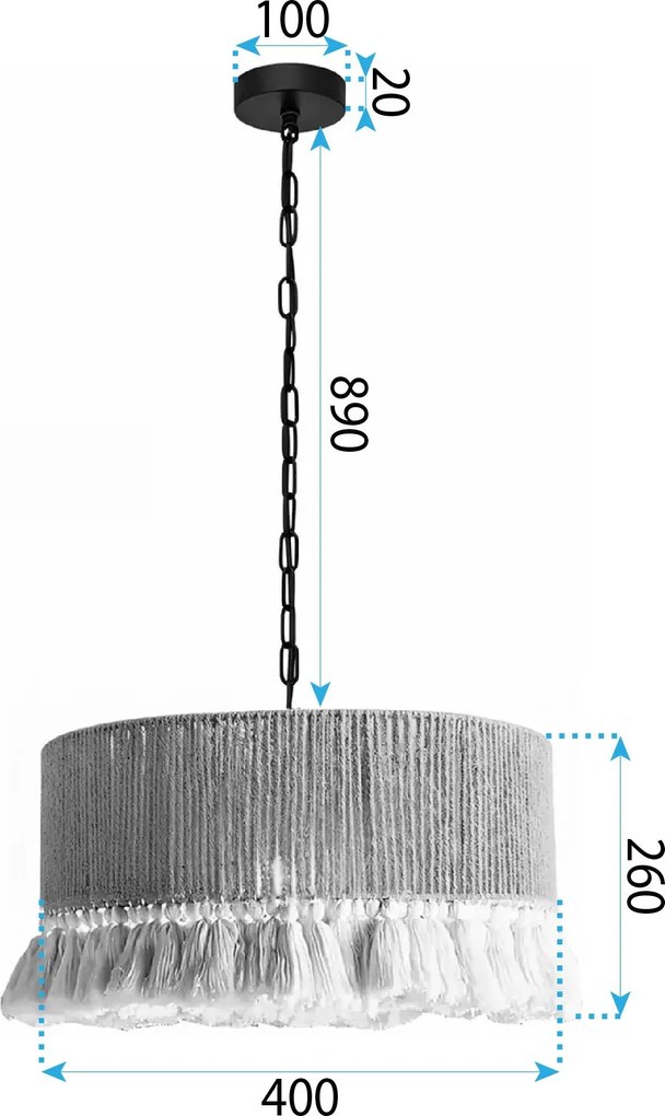 Лампа APP1735-1CP 40 cm