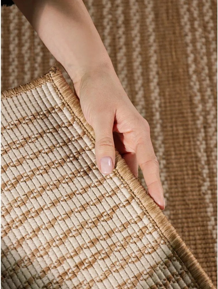 Кремав/в естествен цвят килим за открито и закрито 120x170 cm Haringey Allington – Ted Baker