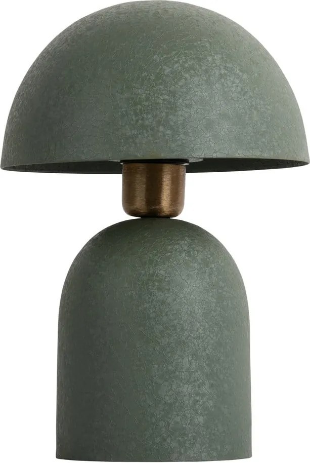 Зелена настолна лампа с метален абажур (височина 30 cm) Boaz – Leitmotiv