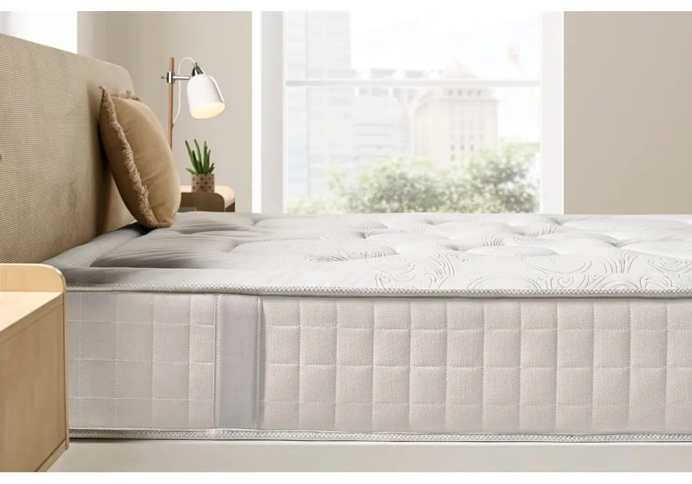 Твърд/средно твърд с пяна матрак 150x190 cm Tempus Premier – Moonia