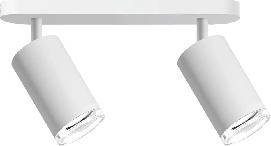 LED RGBW димируемо точково осветително тяло за баня TURYN 2xGU10/6W/230V IP44 бяло