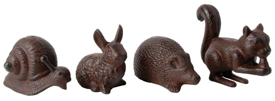 Метални градински статуи в комплект 4 бр. Animals – Esschert Design