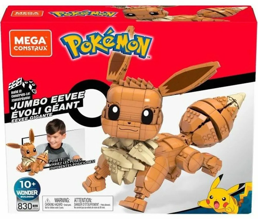 Строителна Игра Pokémon Pokemon Eevee Giant 28 cm