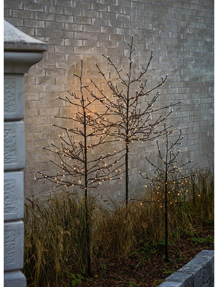 Тъмнокафява външна светлинна декорация ø 40 cm Noah - Sirius