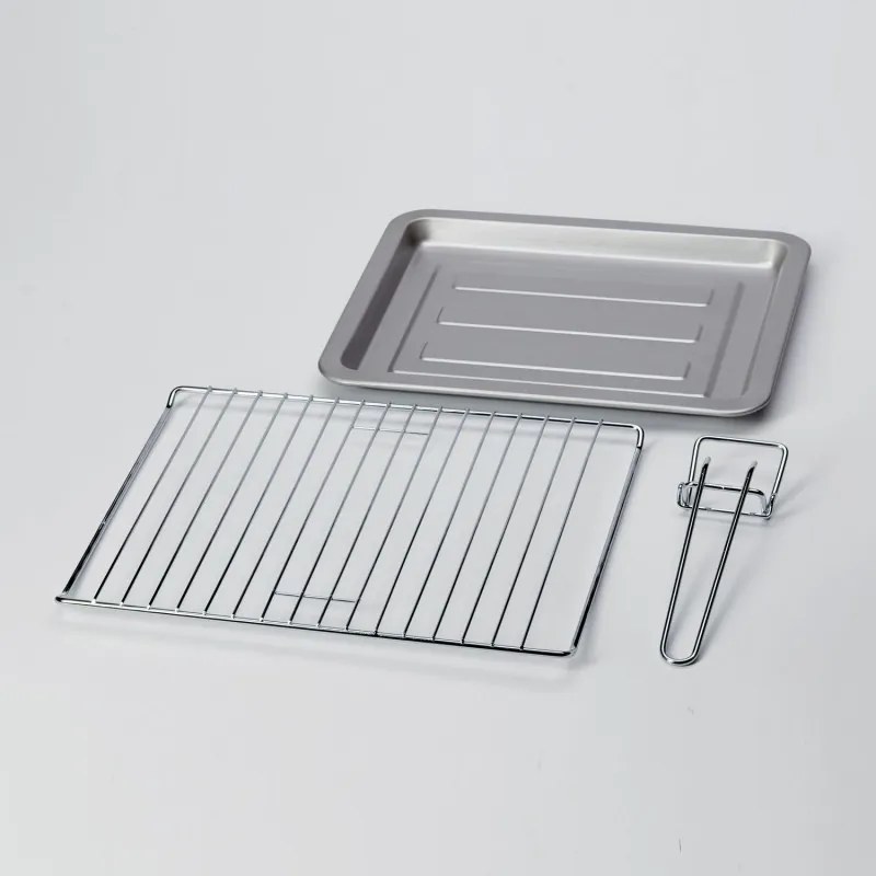 Електрическа фурна Ariete VINTAGE 0979/05, 1380 W, 18 л, 3 режима, До 230C, Двойно термо стъкло, Таймер 60 мин, Бял/Светлосин