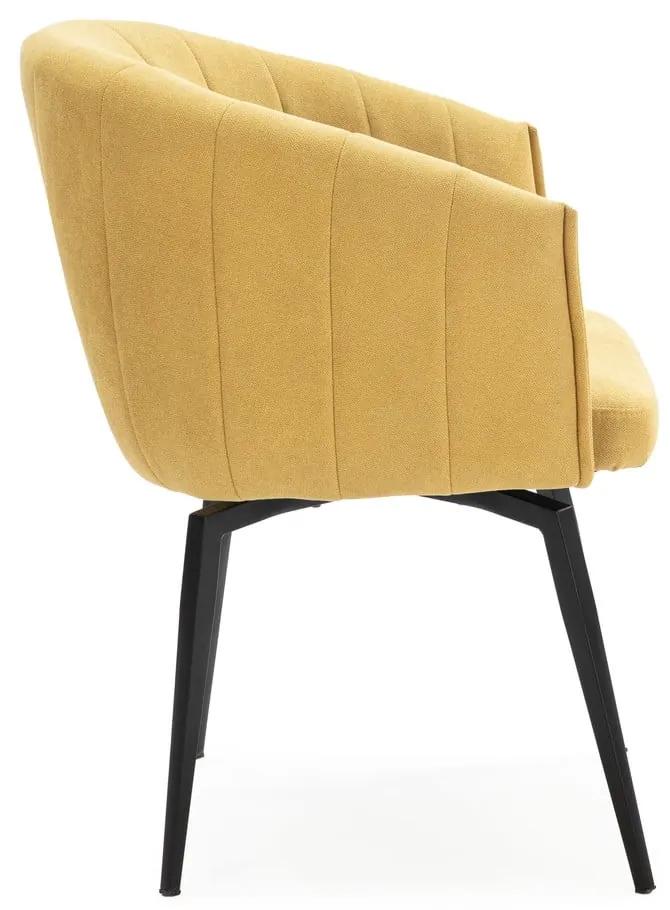 Жълт стол Enka - Marckeric