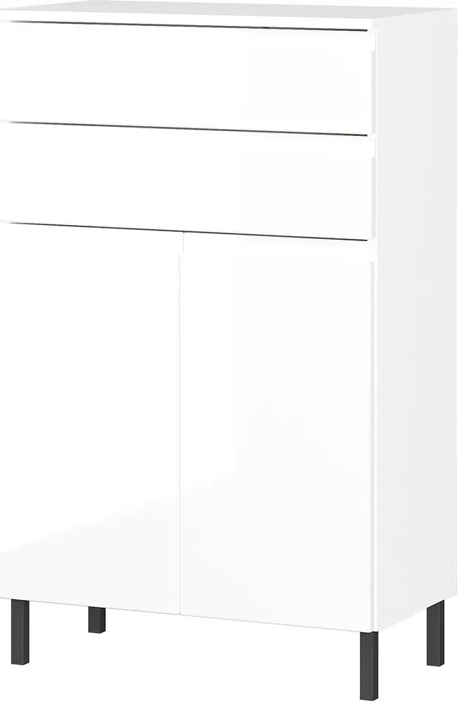 Бял шкаф за баня 60x97 cm Salinas - Germania