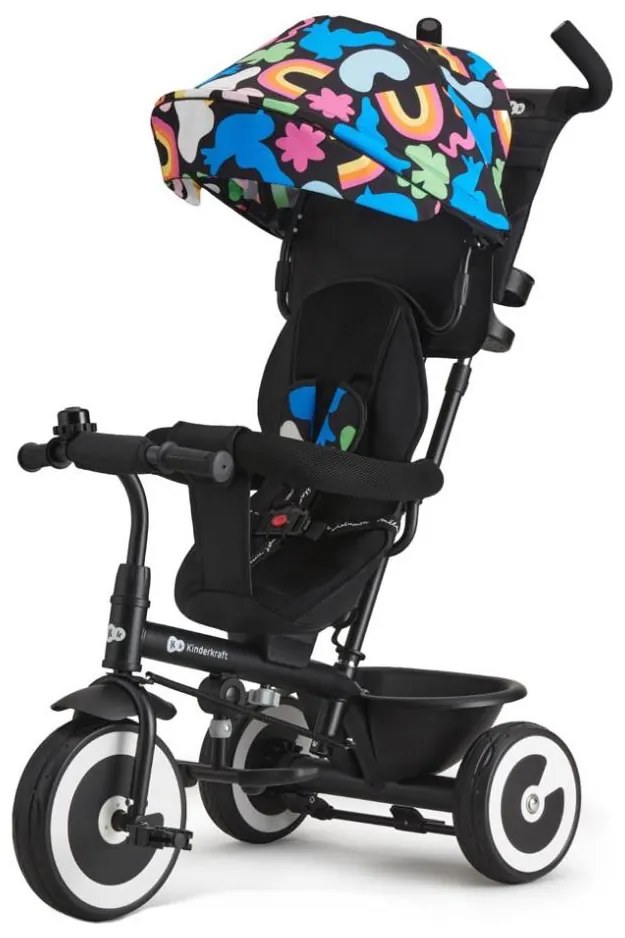 KINDERKRAFT - Детска триколка ASTON Happy shapes