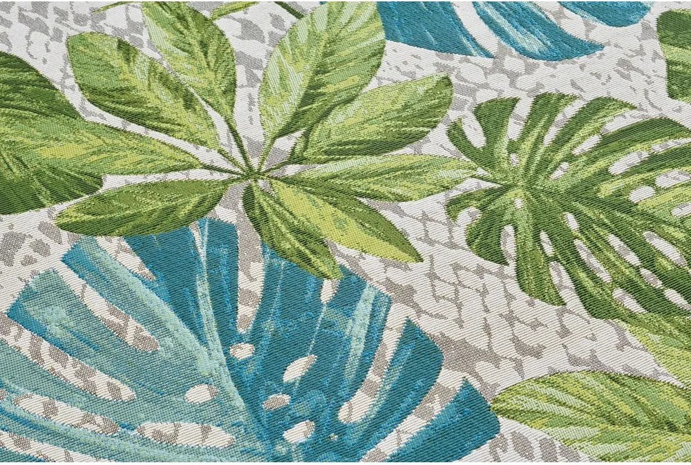 Зелен/тюркоазен външен килим 120x180 cm Flair – Hanse Home