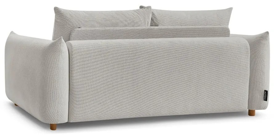 Светлосив сгъваем диван 234 cm Ernest – Bobochic Paris