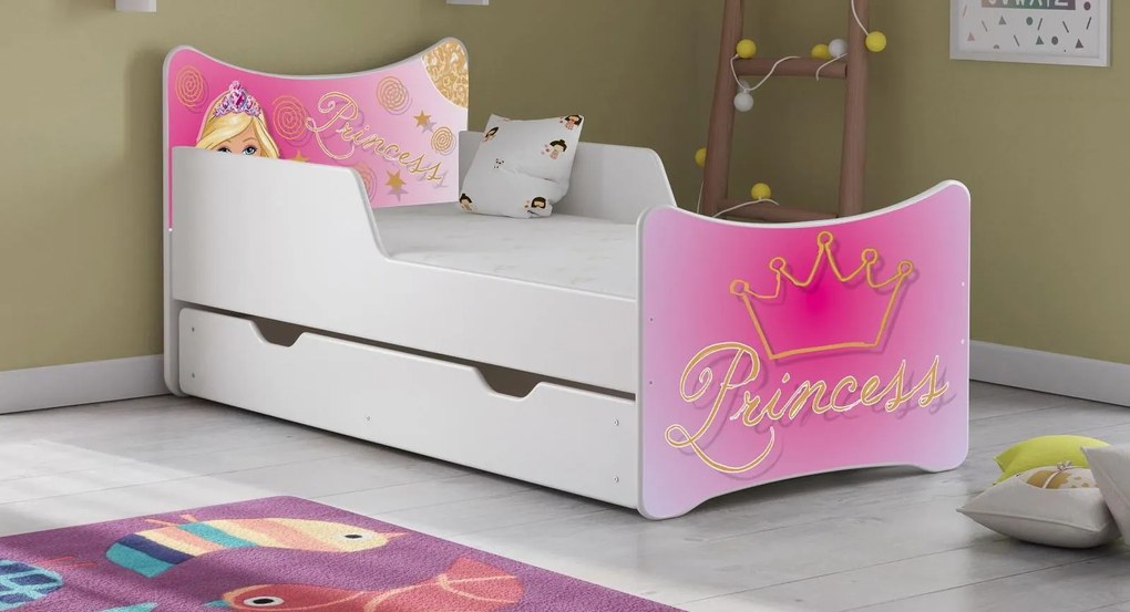 Детско легло SMB-184 x 94 x 90 cm-Girls