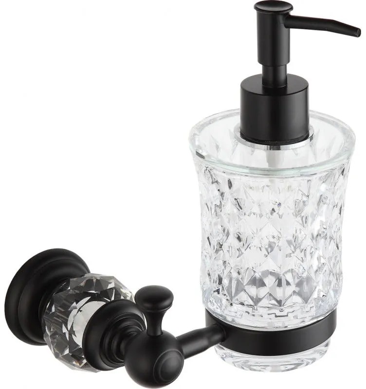 Mexen Estela диспенсър за сапун, черен - 7011540-70