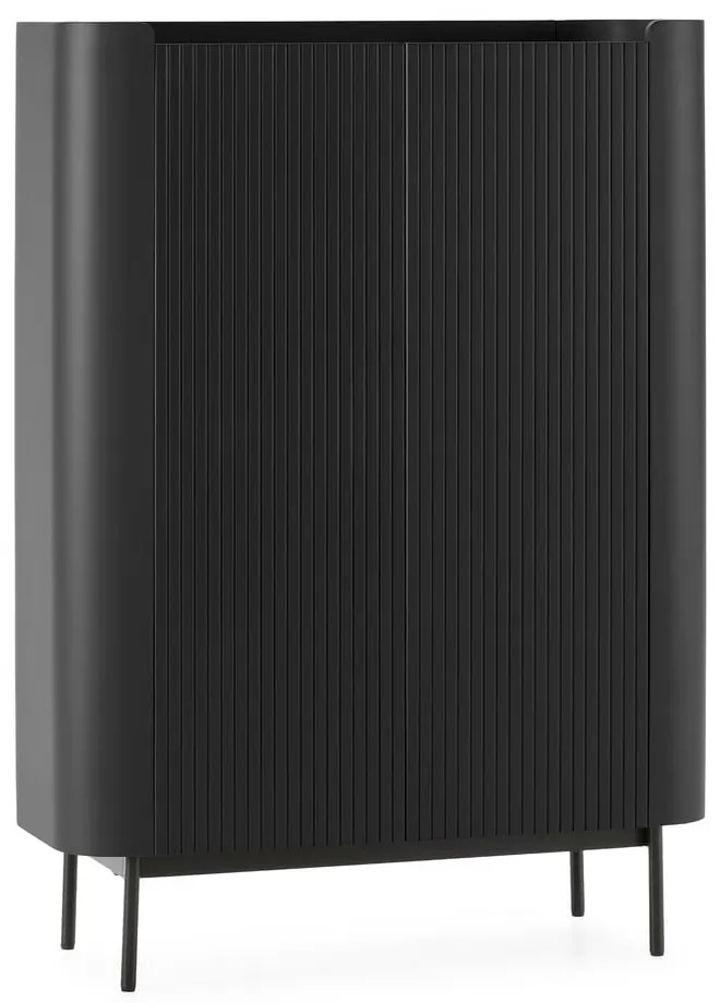 Черно шкафче 100x140x40 cm Willa – MOME