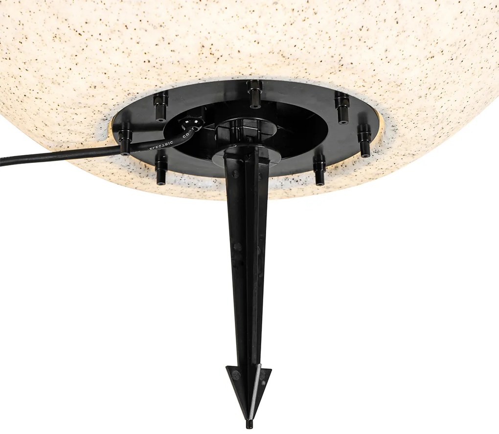 Смарт външна лампа сива 56 cm IP44 вкл. Wifi A60 - Nura