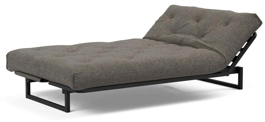 Сиво-кафяв разтегателен диван 200 cm Fraction – Innovation