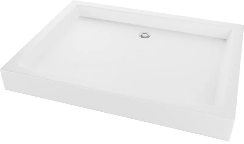 Mexen Rio правоъгълно поддушово корито 120 x 80 см, бяло - 45108012