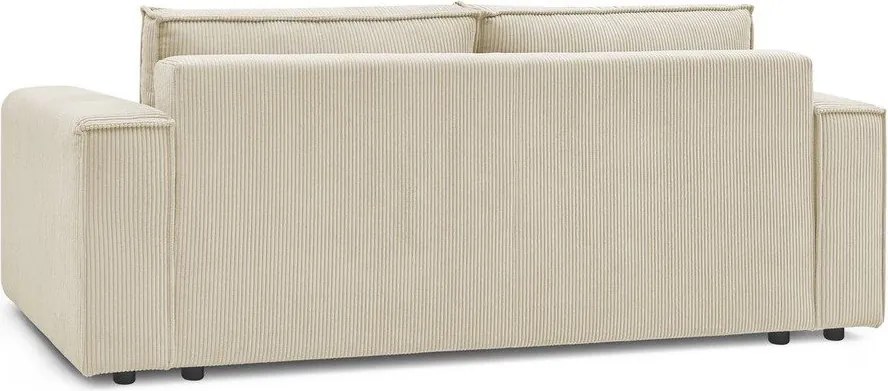 Бежов диван от велур 245 cm Nihad - Bobochic Paris