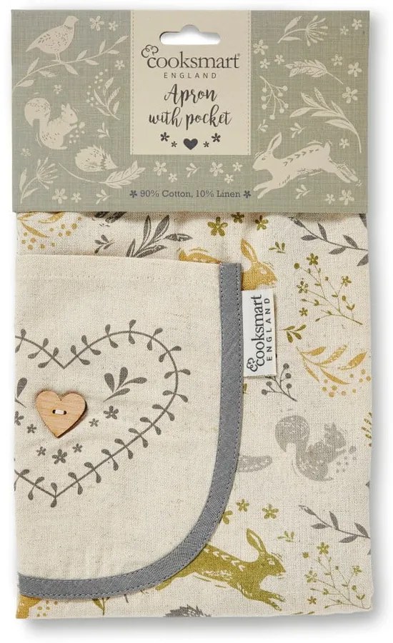 Престилка за готвене Woodie Cotton - Cooksmart ®