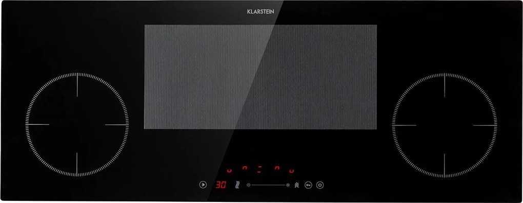 Klarstein Delicatessa 90 Slim, плот за вграждане, индукция, 4 зони, 7000 W, самостоятелна