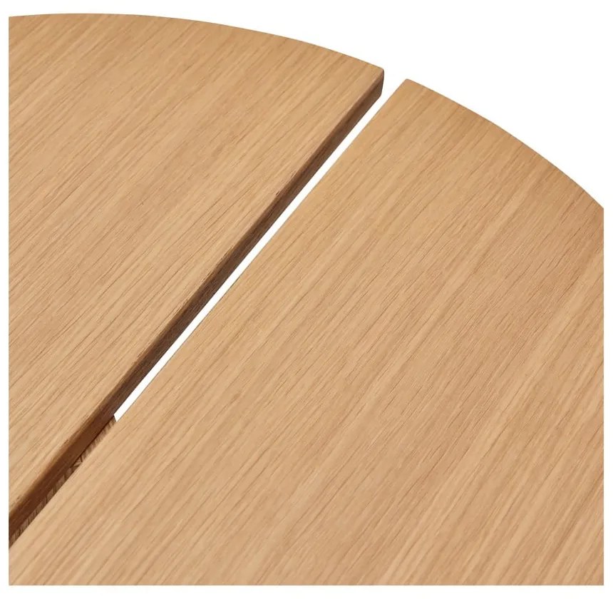 Кръгла странична масичка от декор от дъб ø 55 cm Dash – Hübsch