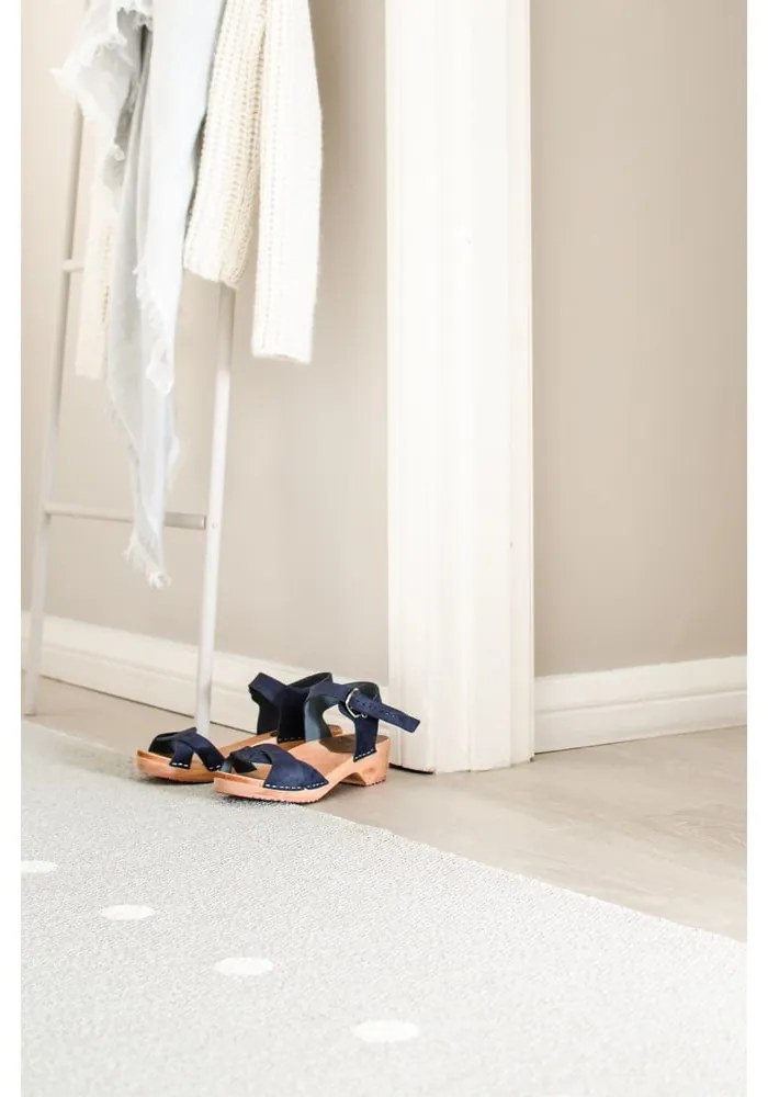 Бежова и кремава пътека за открито и закрито 70x280 cm Peg Linen Vanilla – Pappelina