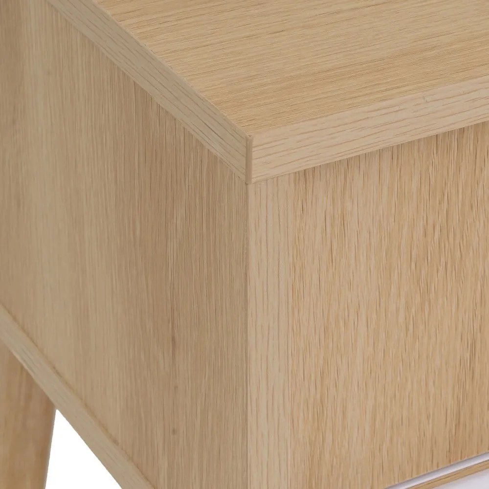 Маса за телевизор в естествен цвят 115x48x40 cm Naroa – Casa Selección