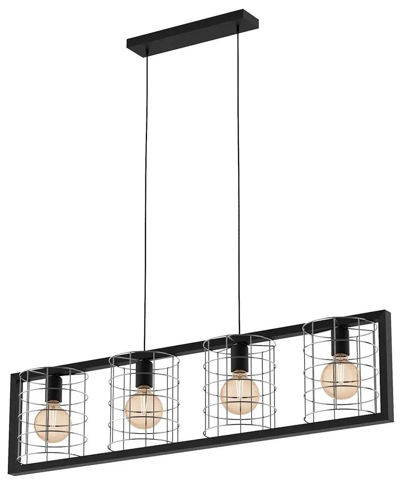 Eglo 43663 - Висящ полилей JUBILY 3xE27/40W/230V