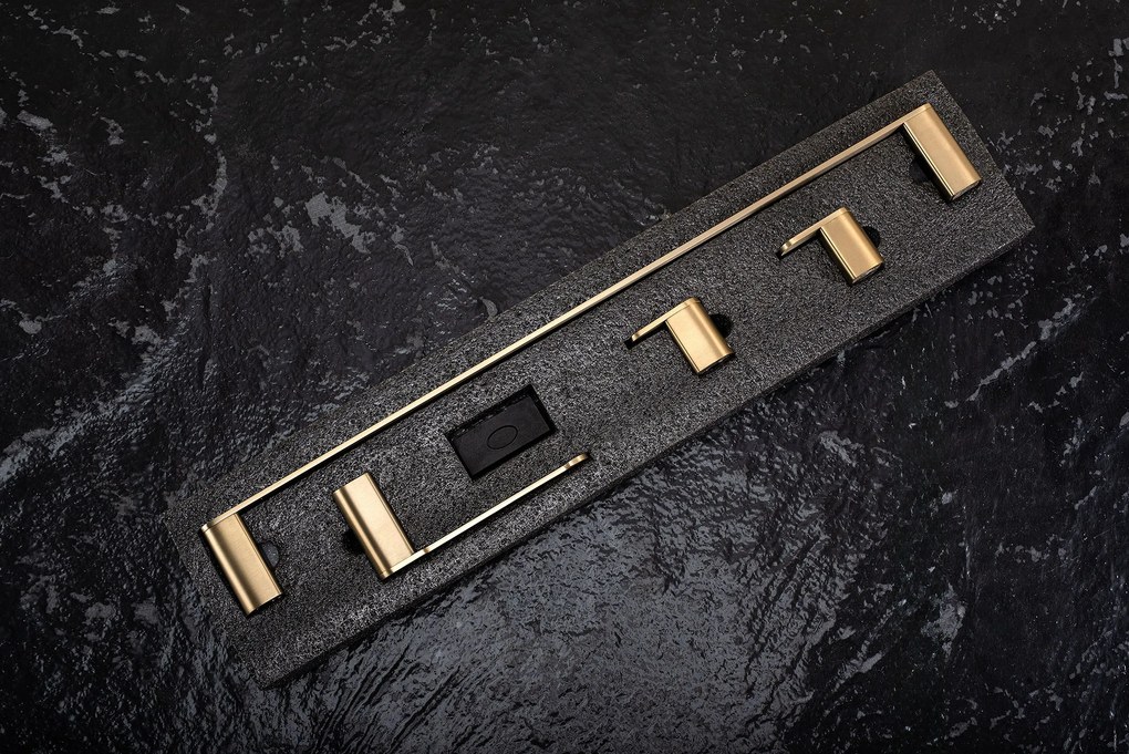 Комплект аксесоари за баня Mati Gold 4 части