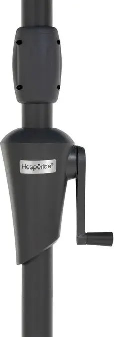 Прав накланящ се чадър Hesperide Sisko, Спици от фибростъкло, 2.7 m - Синьо-зелен