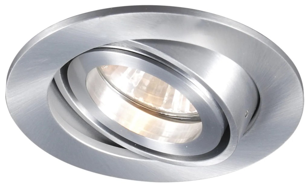 Комплект от 6 модерни наклоняеми вградени спота - Club