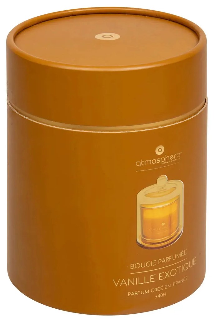 Ароматна свещ atmosphera Ilae, Стъкло, 240 g - Vanilla