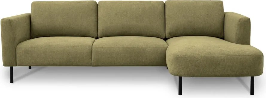 Ъглов диван в цвят горчица (десен ъгъл) Hero – Scandic