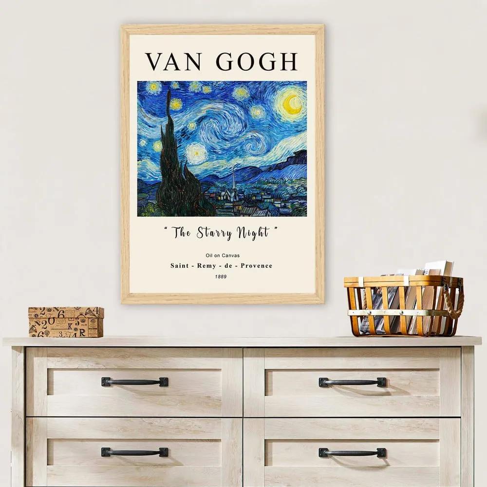 Плакат в рамка 55x75 cm Vincent van Gogh - Wallity