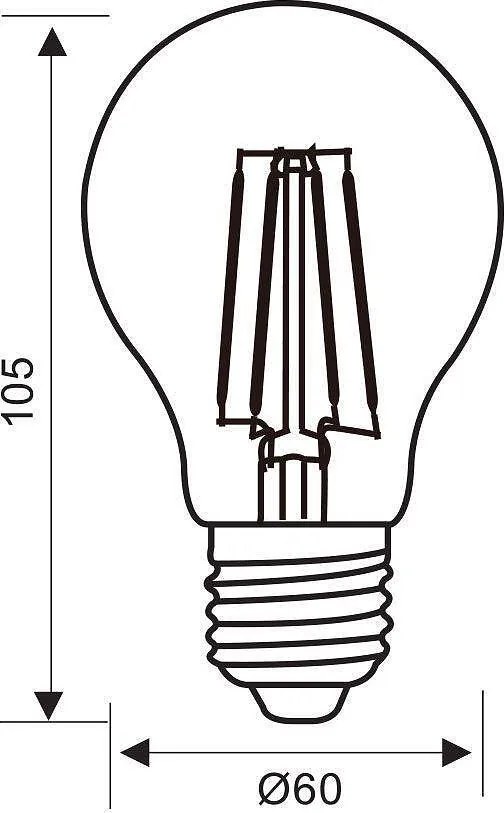 LED крушка VIVALUX, 11W, 1521LM, E27, 3000К