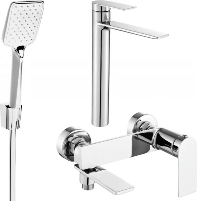 Mexen Zero R62 комплект за вана, хром - 71113R62-00