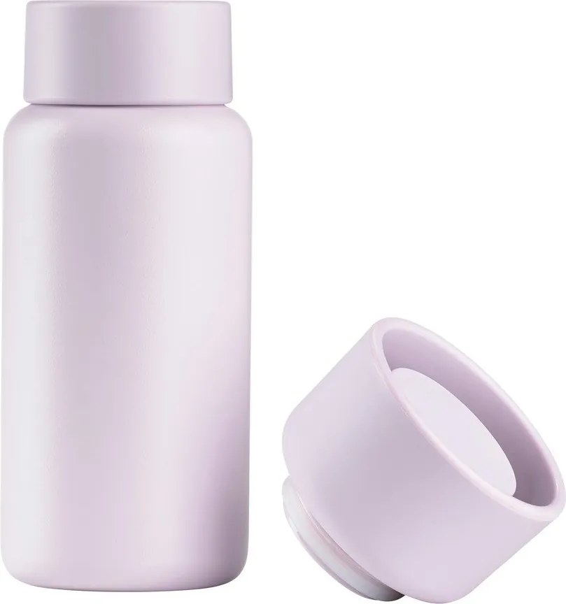 Светлорозова термочаша от неръждаема стомана 400 ml Singles – Zone