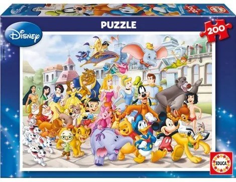 Educa - Детски пъзел Дисни парад 200ч 13289
