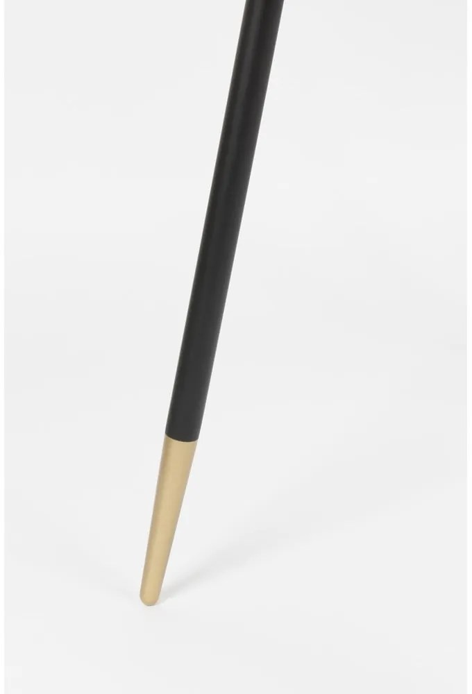 Кръгла маса за хранене с плот от орех ø 91 cm Denise - White Label