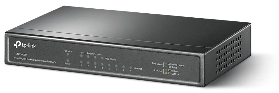 Комутатор TP-Link TL-SG1008P