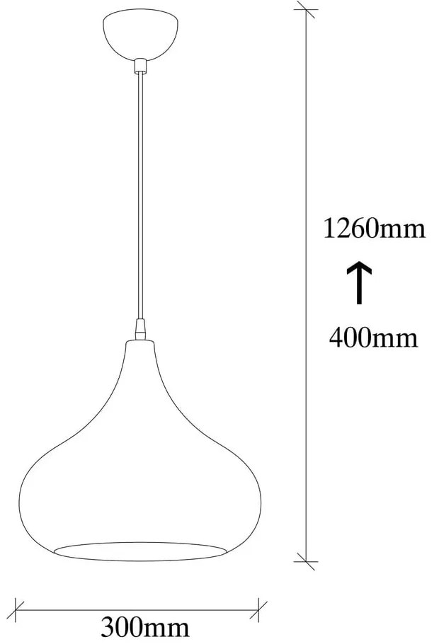 Черно висящо осветително тяло Sağlam - Opviq lights
