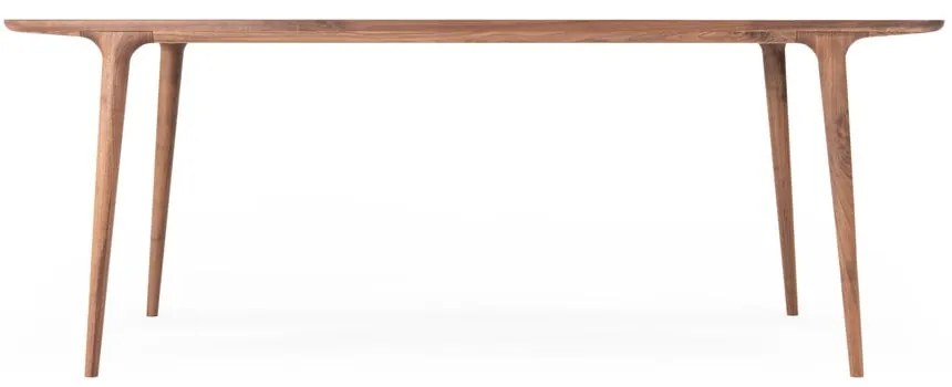 Маса за хранене от орехово дърво 90x200 cm Fawn - Gazzda