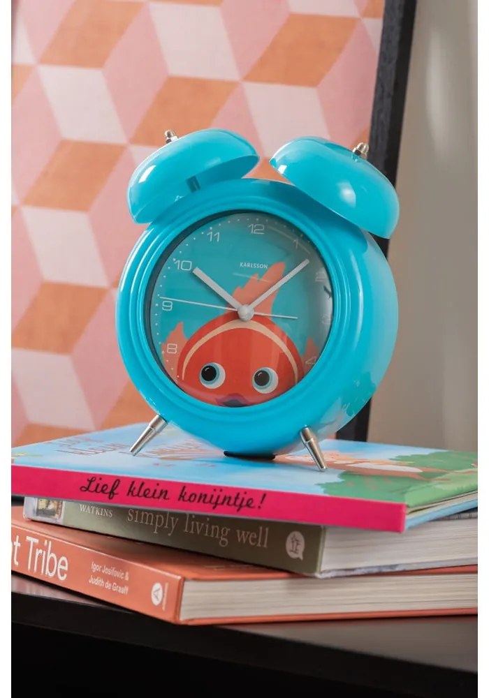 Детски будилник ø 15 cm Peekaboo Goldfish – Karlsson